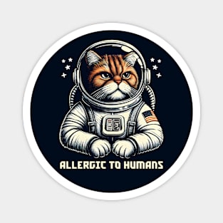 Allergic to Humans Magnet